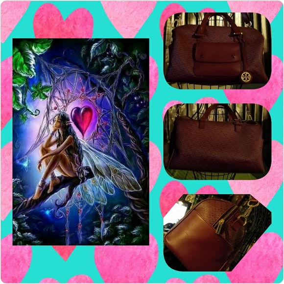 Tory Burch Leather Satchel - Picture 2 of 7